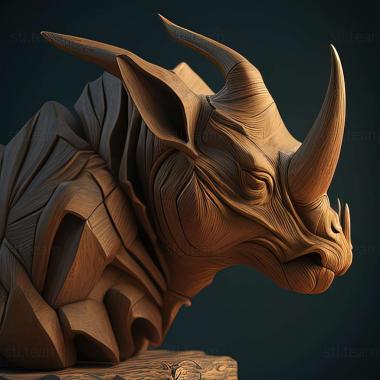 3D модель Rhynchopsitta terrisi (STL)